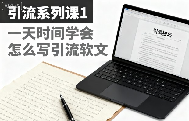 引流系列课1，一天时间学会怎么写引流软文-知识星球