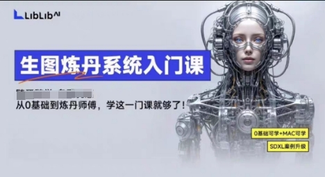 LibLibAI哩布哩布生图炼丹系统入门课，从生图到炼丹，只学这一门就够了-知识星球