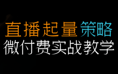 半野老师·直播带货起量与微付费必学课视频号-知识星球