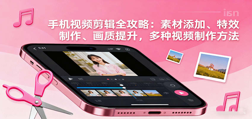 手机视频剪辑全攻略：素材添加、特效制作、画质提升，多种视频制作方法-知识星球