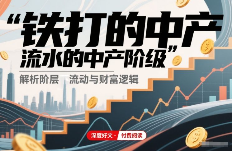 付费文章：铁打的中产，流水的中产阶级-知识星球