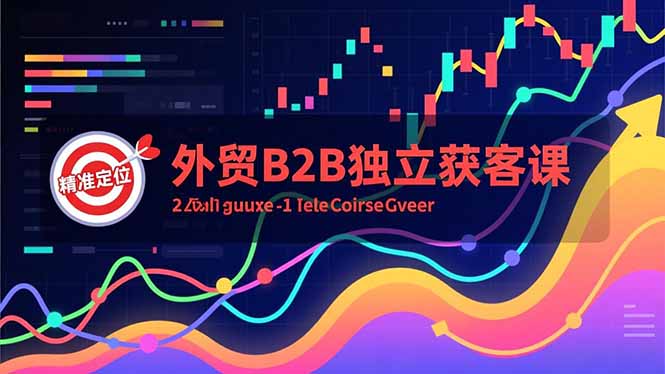 外贸B2B独立获客课，Facebook主页搭建、消息互动广告、精准定位，打造高询盘系统-知识星球