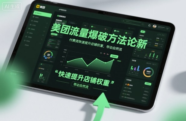 美团流量爆破方法论,付费流快速提升店铺权重,带动自然流-知识星球