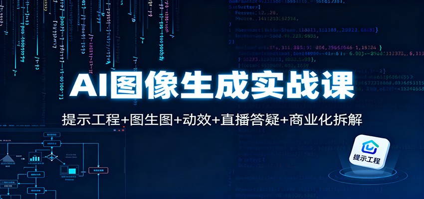AI图像生成实战课：提示工程+图生图+动效+直播答疑+商业化拆解-知识星球