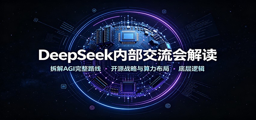 DeepSeek内部交流会解读：拆解AGI完整路线，开源战略与算力布局底层逻辑-知识星球
