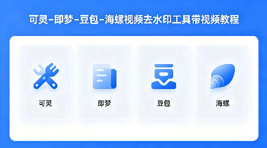 可灵–即梦–豆包–海螺视频去水印工具带视频教程-知识星球