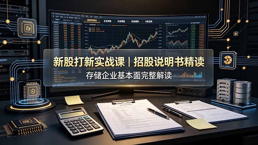 付费文章：新股打新实战课｜招股说明书精读，存储企业基本面完整解读-知识星球