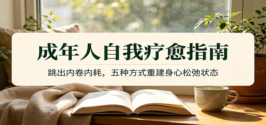 成年人自我疗愈指南：跳出内卷内耗，五种方式重建身心松弛状态-知识星球