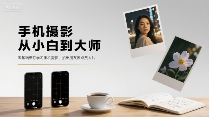 手机摄影从小白到大师，零基础带你学习手机摄影，拍出朋友圈点赞大片-知识星球