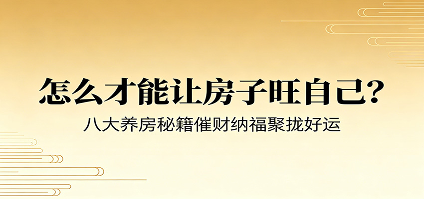 付费文章《怎么才能让房子旺自己？》八大养房秘籍催财纳福聚拢好运-知识星球
