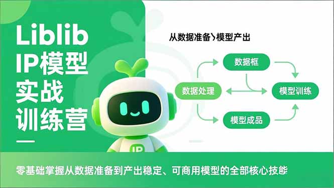 Liblib IP模型实战训练营，零基础掌握从数据准备到产出稳定、可商用模型的全部核心技能-知识星球