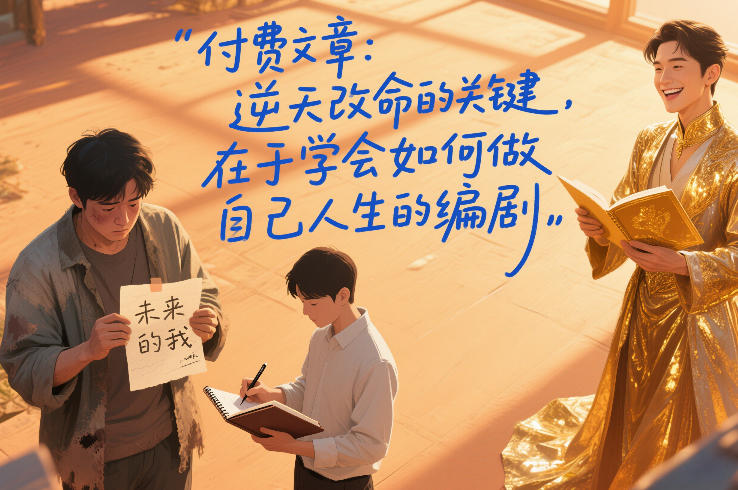 付费文章：逆天改命的关键，在于学会如何做自己人生的编剧-知识星球