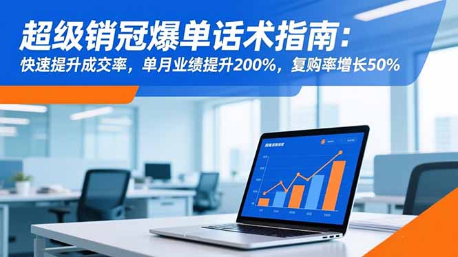 超级销冠爆单话术指南：快速提升成交率，单月业绩提升200%，复购率增长50%-知识星球