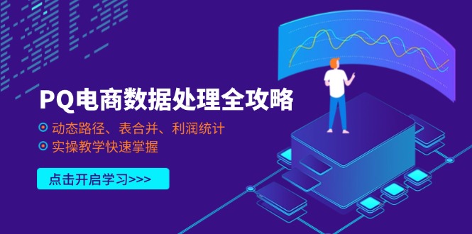PQ电商数据处理全攻略，动态路径、表合并、利润统计，实操教学快速掌握-知识星球