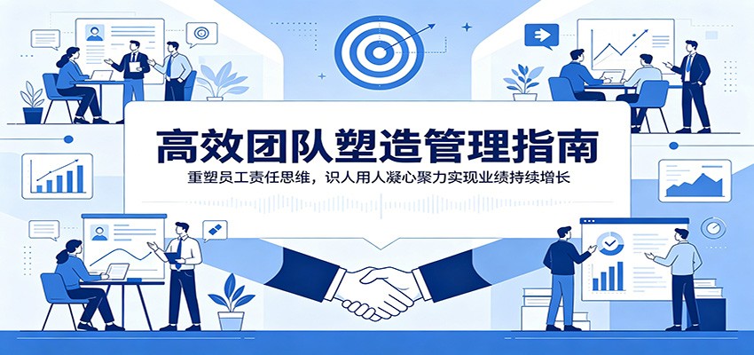 高效团队塑造管理指南：重塑员工责任思维，识人用人凝心聚力实现业绩持续增长-知识星球