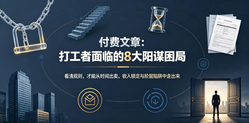 付费文章：打工者面临的8大阳谋困局-知识星球