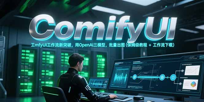 ComfyUI工作流新突破，用OpenAI三模型，批量出图(保姆级教程+工作流下载-知识星球