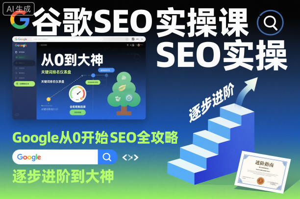 谷歌SEO实操课，Google从0开始SEO全攻略，逐步进阶到大神(更新26年)-知识星球