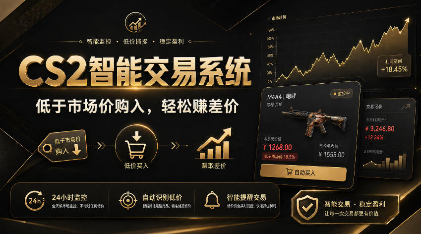 CS2智能交易系统，轻松賺差价|自动运行，无需自己挂G|数据支持任何形式验证【揭秘】-知识星球