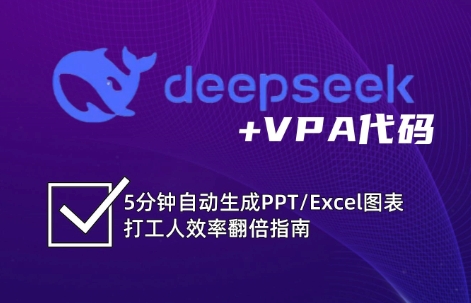 DeepSeek从入门到精通：解锁Excel和VBA高效办公新技能-小禾网创