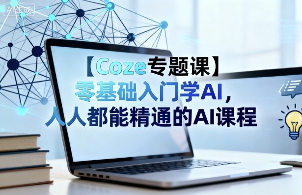 【Coze专题课】零基础入门学AI，人人都能精通的AI课程-知识星球