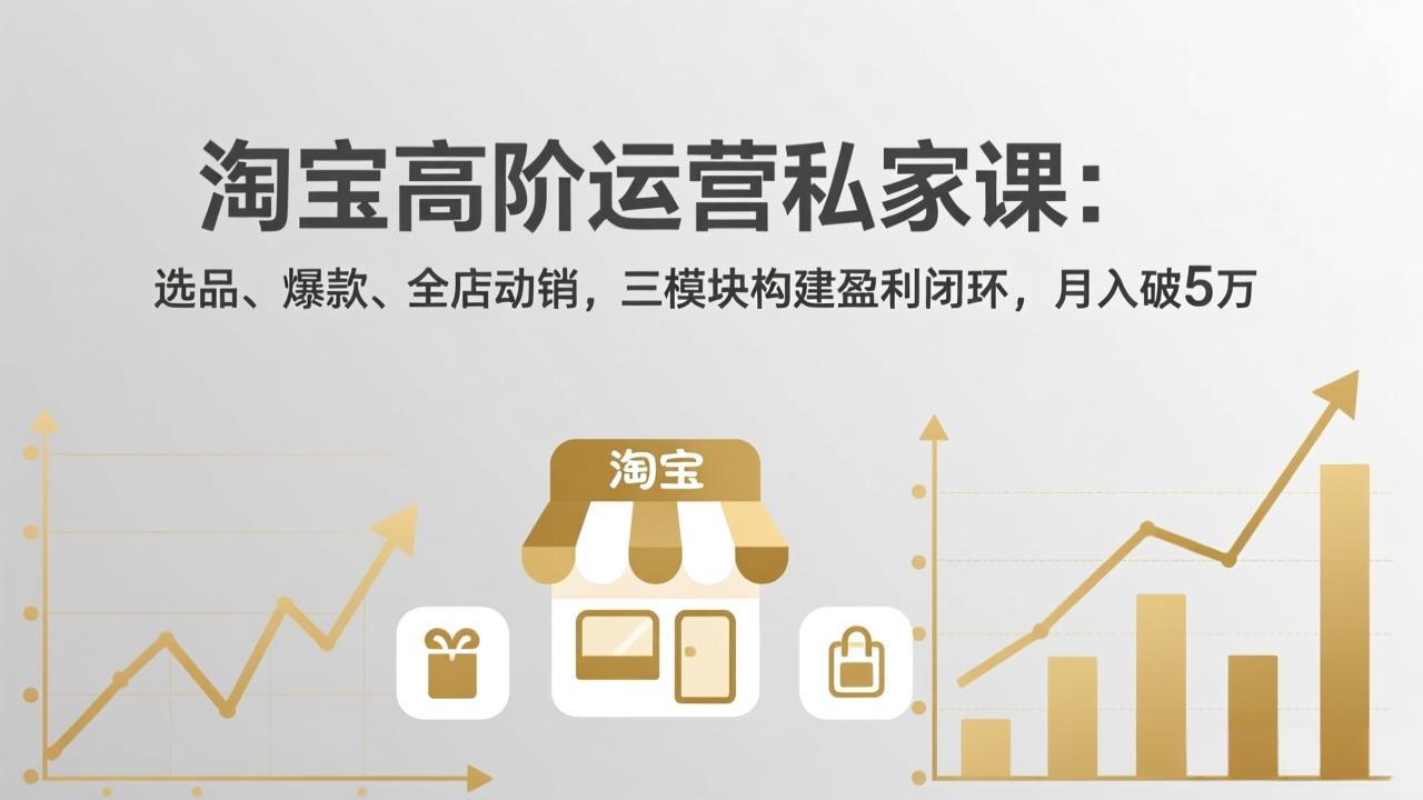 淘宝高阶运营私家课(更新26年4月18-知识星球