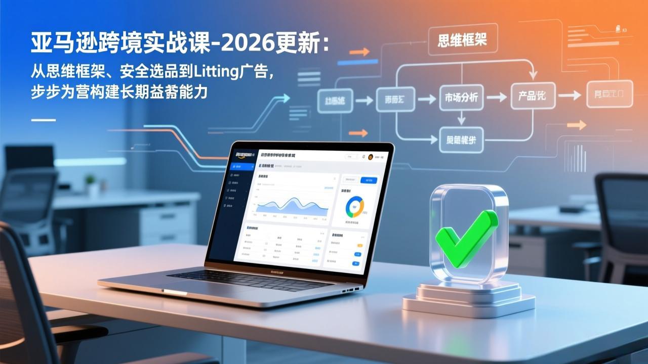 亚马逊跨境实战课-2026更新：从思维框架、安全选品到Listing广告，步步为营构建长期盈利能力-知识星球