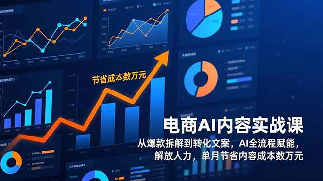 电商AI内容实战课，从爆款拆解到转化文案，AI全流程赋能，解放人力，单月节省内容成本数万元-知识星球