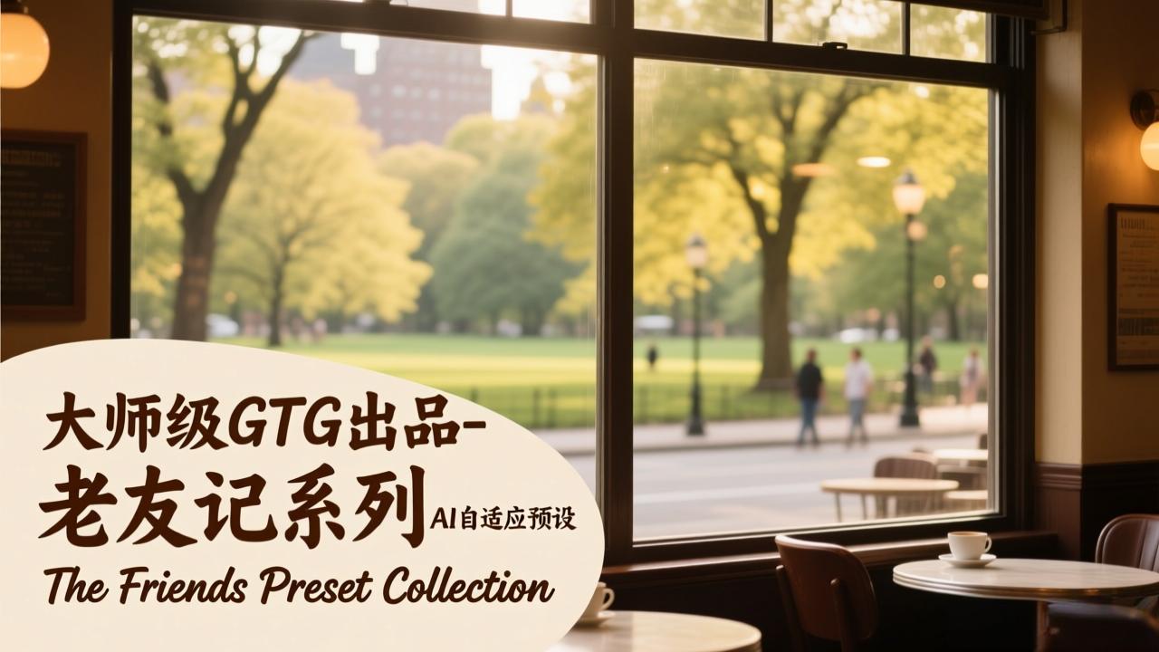 大师级GTG出品-老友记系列AI自适应预设The Friends Preset Collection-知识星球