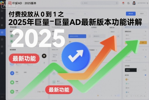 付费投放从0到1之2025年巨量AD最新版本功能讲解-知识星球