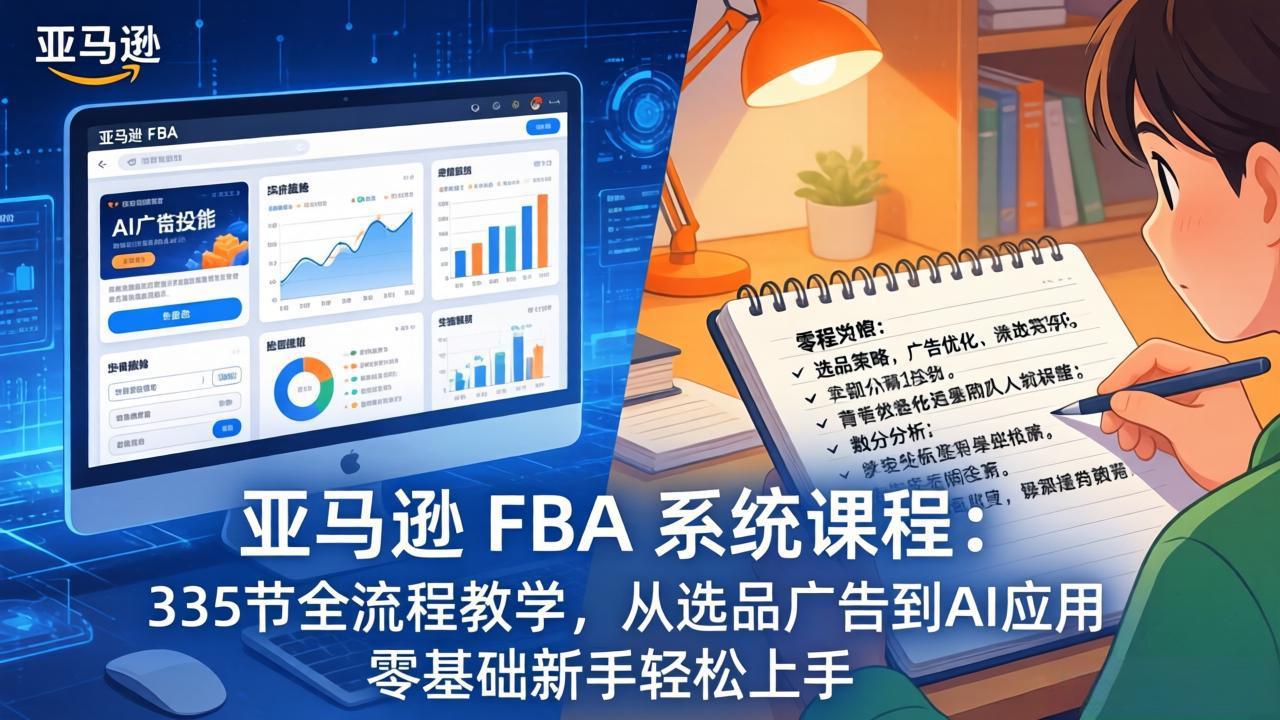 亚马逊 FBA 系统课程(更新26年3月-知识星球