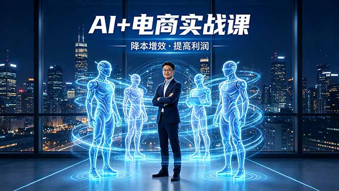 AI+电商实战课，1人+N个AI 智能体，把SOP变AI员工，实现降本增效提高利润-知识星球