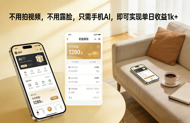 不用拍视频,不用露脸,只需手机AI,即可实现单日收益1k+【揭秘】-知识星球