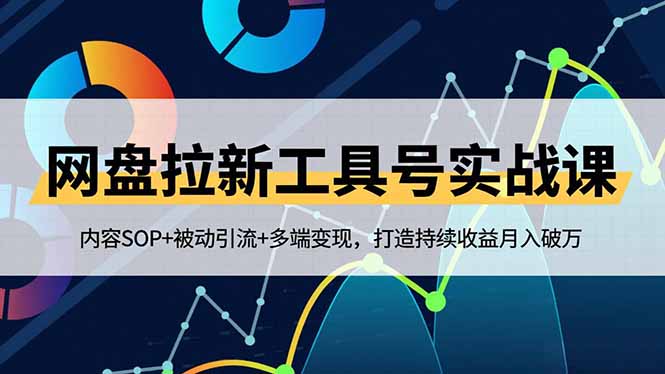 网盘拉新工具号实战课，内容SOP+被动引流+多端变现，打造持续收益月入破万-知识星球