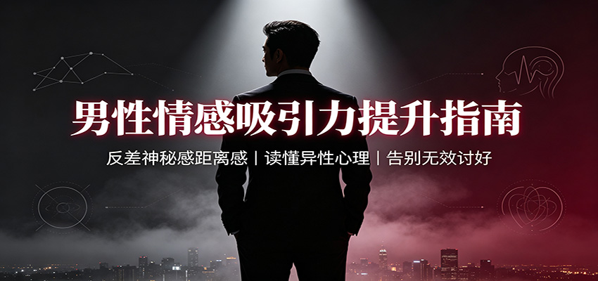 男性情感吸引力提升指南：反差神秘感距离感，读懂异性心理，告别无效讨好-知识星球