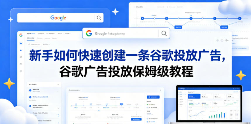 新手如何快速创建一条谷歌投放广告，谷歌广告投放保姆级教程-知识星球