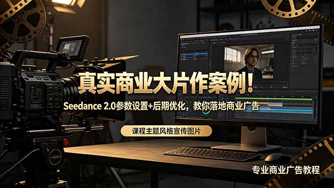 真实商业大片作案例！Seedance 2.0参数设置+后期优化，教你落地商业广告-知识星球