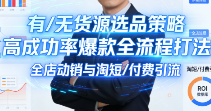 子鹏讲电商·淘宝私家班(更新12月)-知识星球