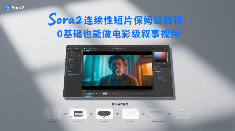 Sora2连续性短片保姆级教程,0基础也能做电影级叙事视频-知识星球