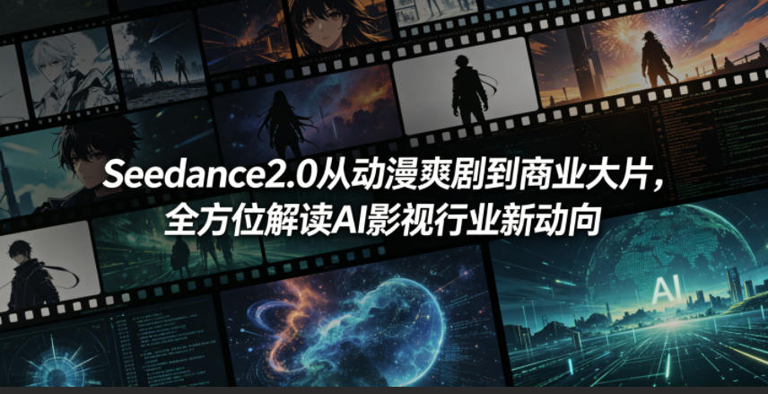 Seedance2.0从动漫爽剧到商业大片，全方位解读AI影视行业新动向-知识星球