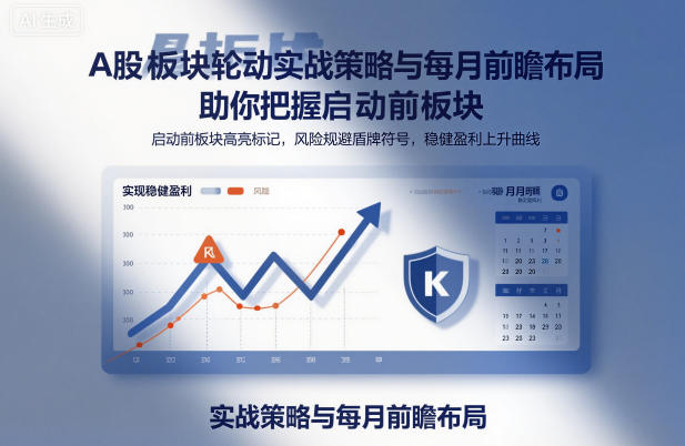 A股板块轮动实战策略与每月前瞻布局，助你把握启动前板块，规避风险，实现稳健盈利-知识星球