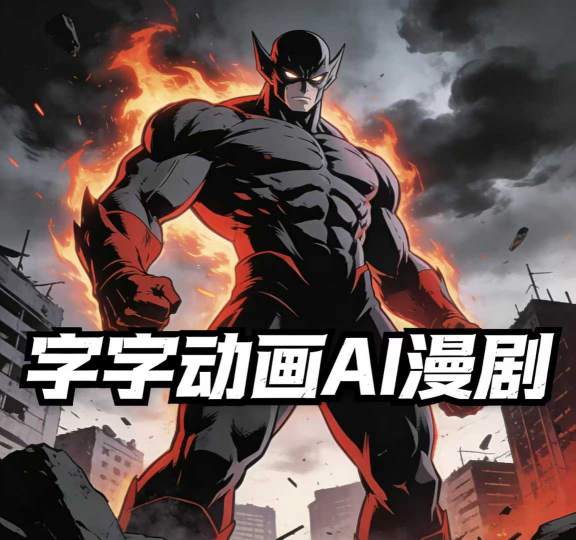 字字动画AI漫剧2026年第1期系统课程，小白看完就能学会实操的漫剧课，单人月收1-3W-知识星球