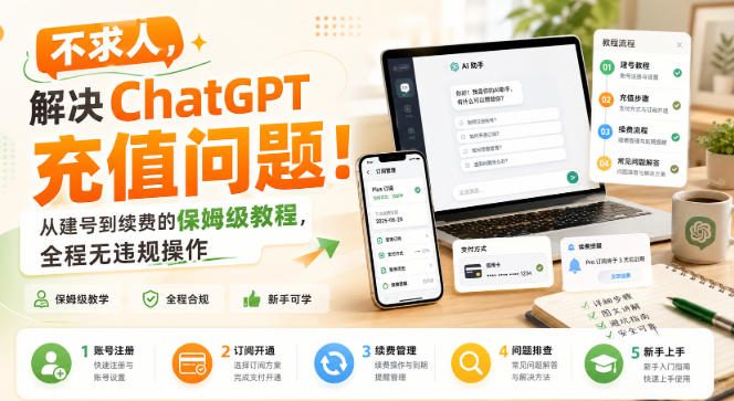不求人，解决ChatGPT充值问题！从建号到续费的保姆级教程，全程无违规操作-知识星球