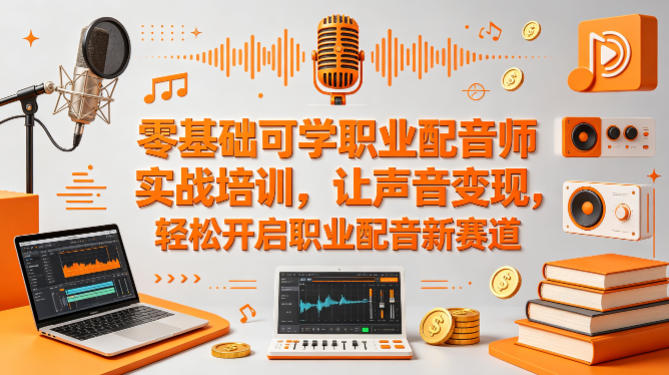 零基础可学职业配音师实战培训，让声音变现，轻松开启职业配音新赛道-知识星球