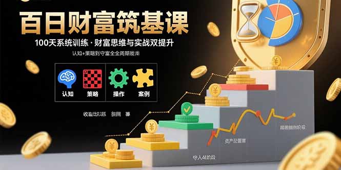 百日财富筑基课：认知+策略+实操+案例拆解  实现从创富到守富全周期能力-知识星球
