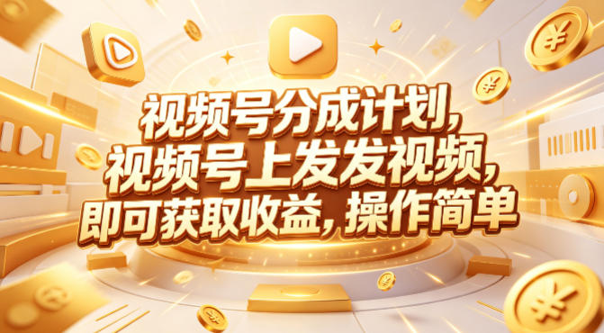 视频号分成计划，599元众筹的Red团队课程，视频号上发发视频，即可获取收益，操作简单-知识星球