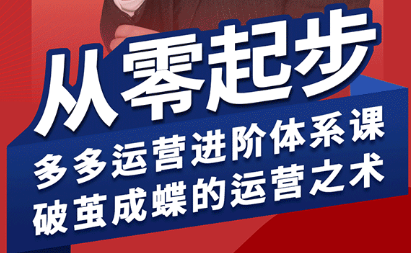 海神·拼多多运营进阶系统课(更新2026)-知识星球