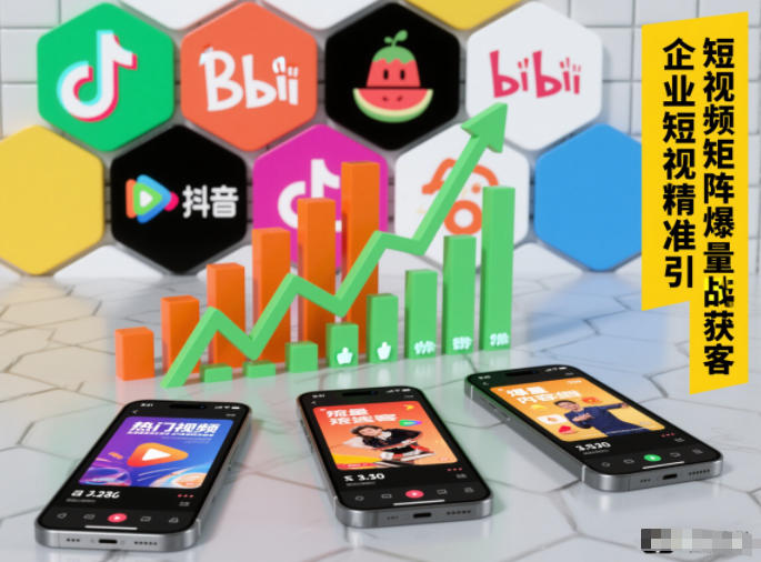 企业短视频精准引流矩阵获客，短视频矩阵爆量战法-知识星球