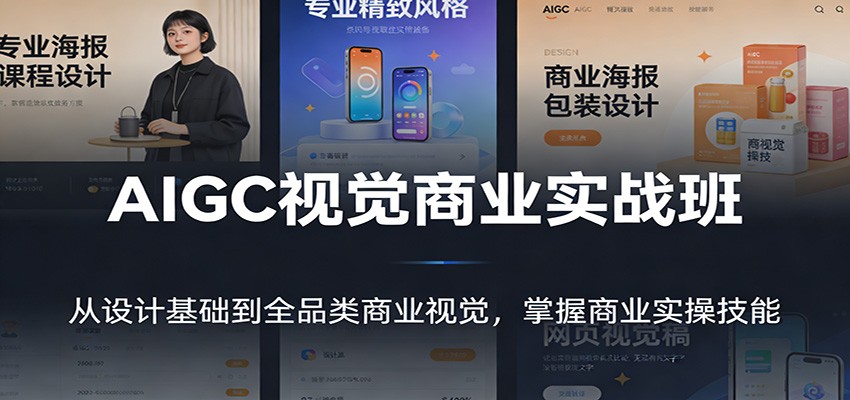 AIGC视觉商业实战班：从设计基础到全品类商业视觉，掌握商业实操技能-知识星球