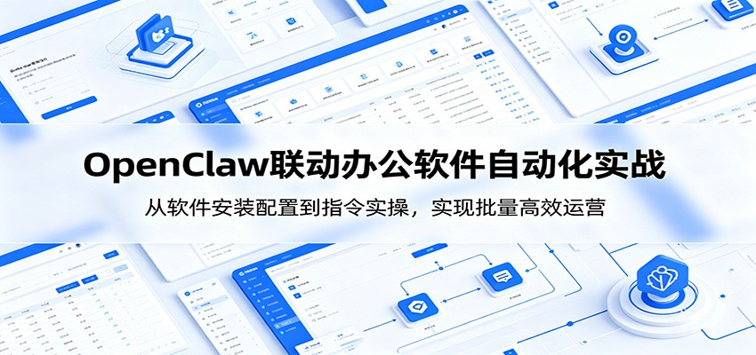 OpenClaw自动化实操课：从软件安装配置到指令实操，实现批量高效运营-知识星球